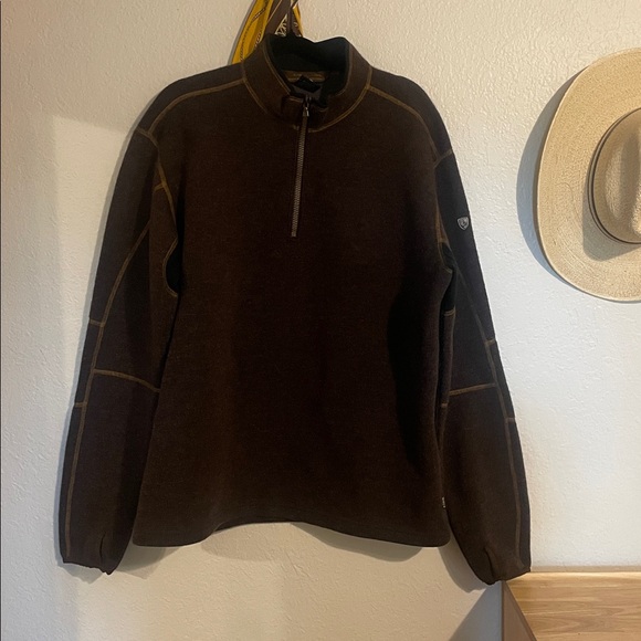 Kuhl Thermo KoreBrown Quarter-Zip Pullover - Picture 1 of 8